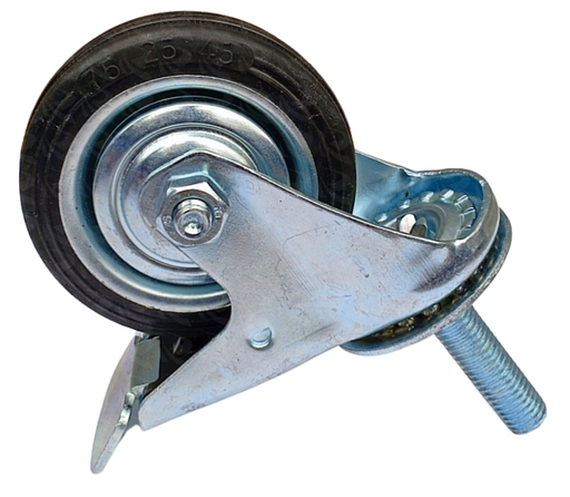 [004003] SWIVEL CASTER THREAD TOP 9633 (3")
