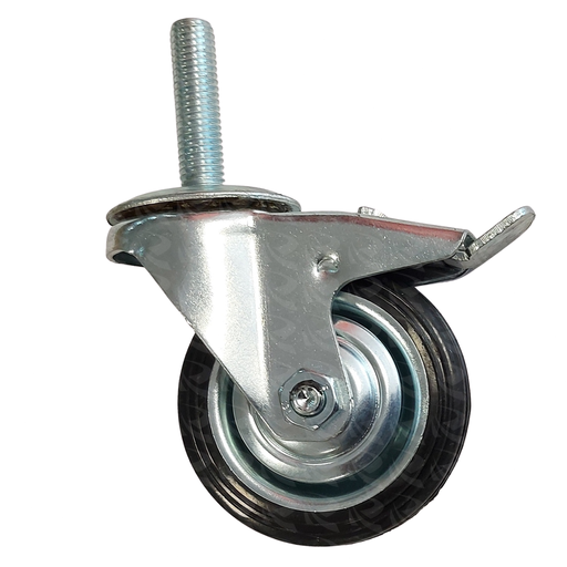 [004003] SWIVEL CASTER THREAD TOP 9633 (3")