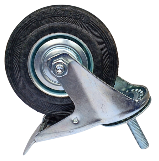 [004005] SWIVEL CASTER THREAD TOP 9633 (5")
