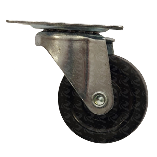 [004045] FURNITURE CASTOR FLAT RUBBER (40MM)