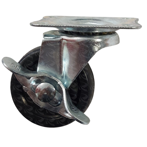 [004048] CASTOR WHEEL AND SIDE BRAKE 9645 (2")