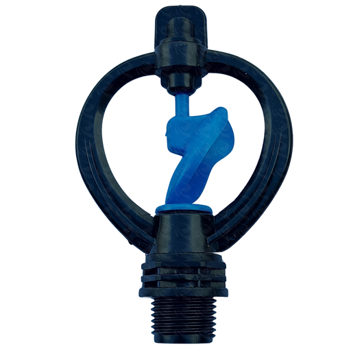 [004108] SPRINKLER (BLACK BLUE PLASTIC)