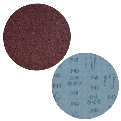 [004196] VELCRO DISC NO HOLES 7 INCH (P40)