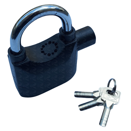 [004215] ALARM LOCK SHORT SHACKLE (BLACK)