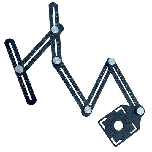 [004218] ALUMINIUM SIX FOLDING RULER