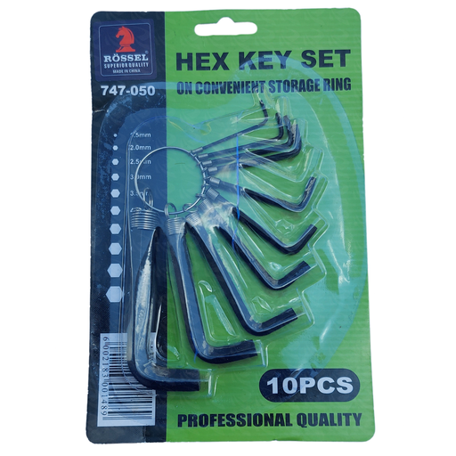 [004232] ALLEN KEY BLACK KEY SET