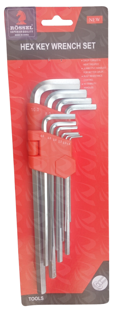 ALLEN KEY SET EXTRA LONG