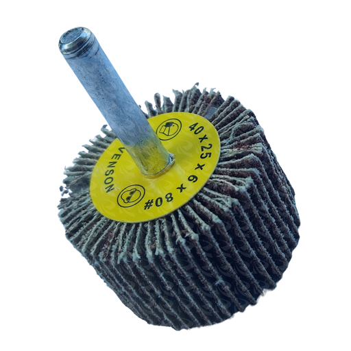 [004266] FLAP WHEEL WITH HANDLE (40MMX25X6X80)