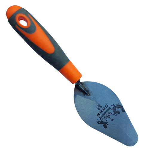 [004269] BRICKLAYING TROWEL GREY ORANGE (6")