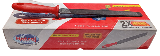 [004314] BLACK FILE WITH FIBER HANDLE