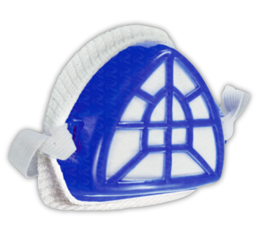 FILTER MASK BLUE PLASTIC
