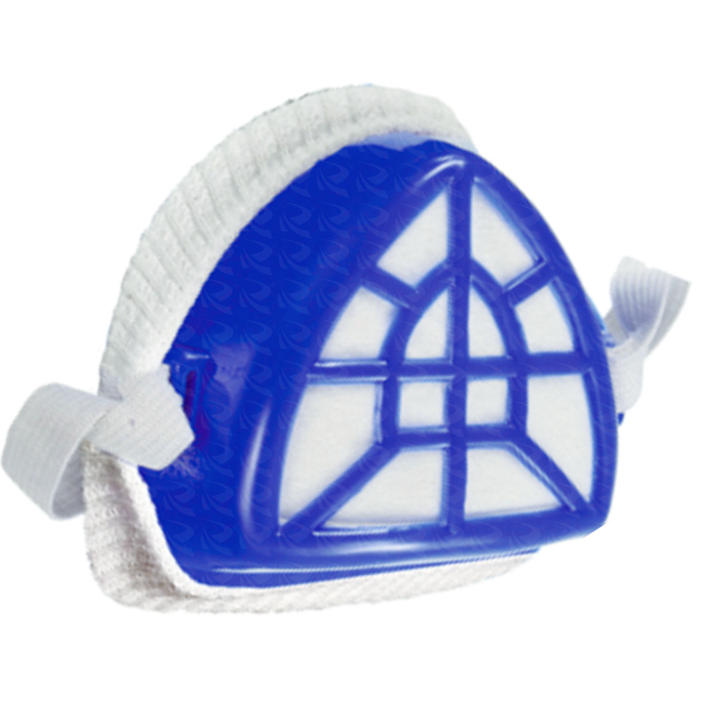 FILTER MASK BLUE PLASTIC